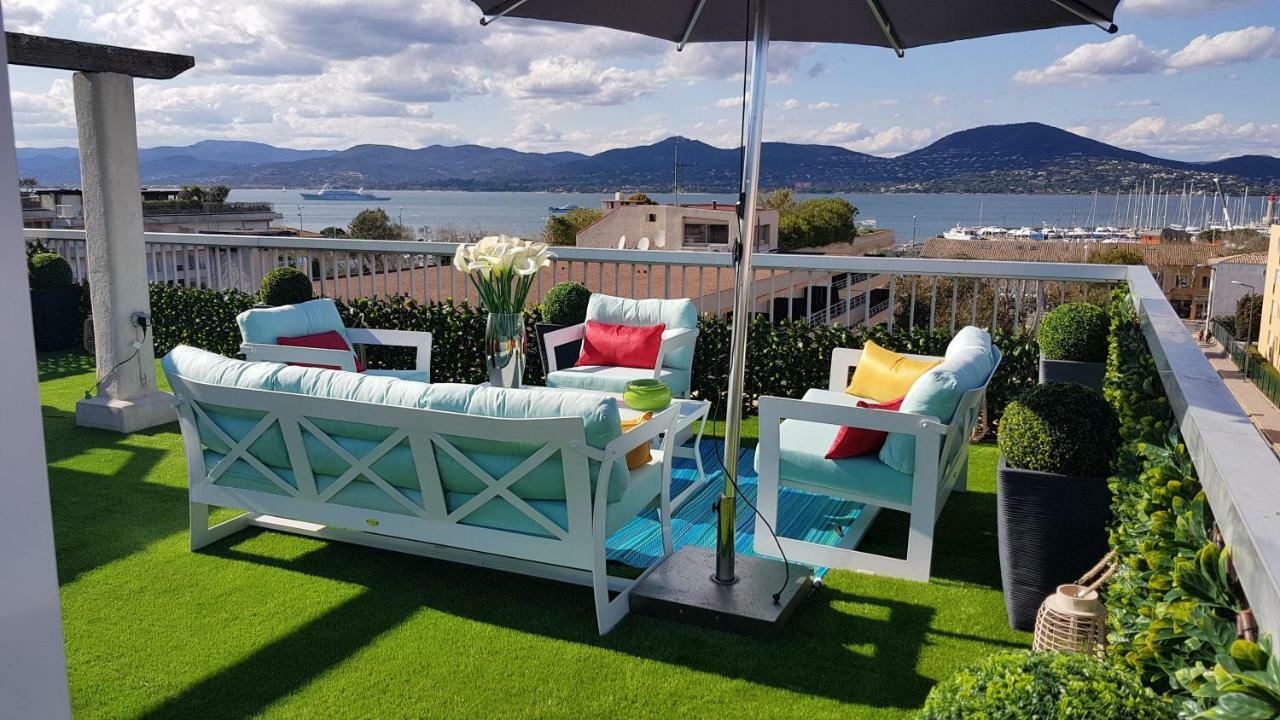 Saint Tropez Sea View Penthouse Apartment Exterior photo